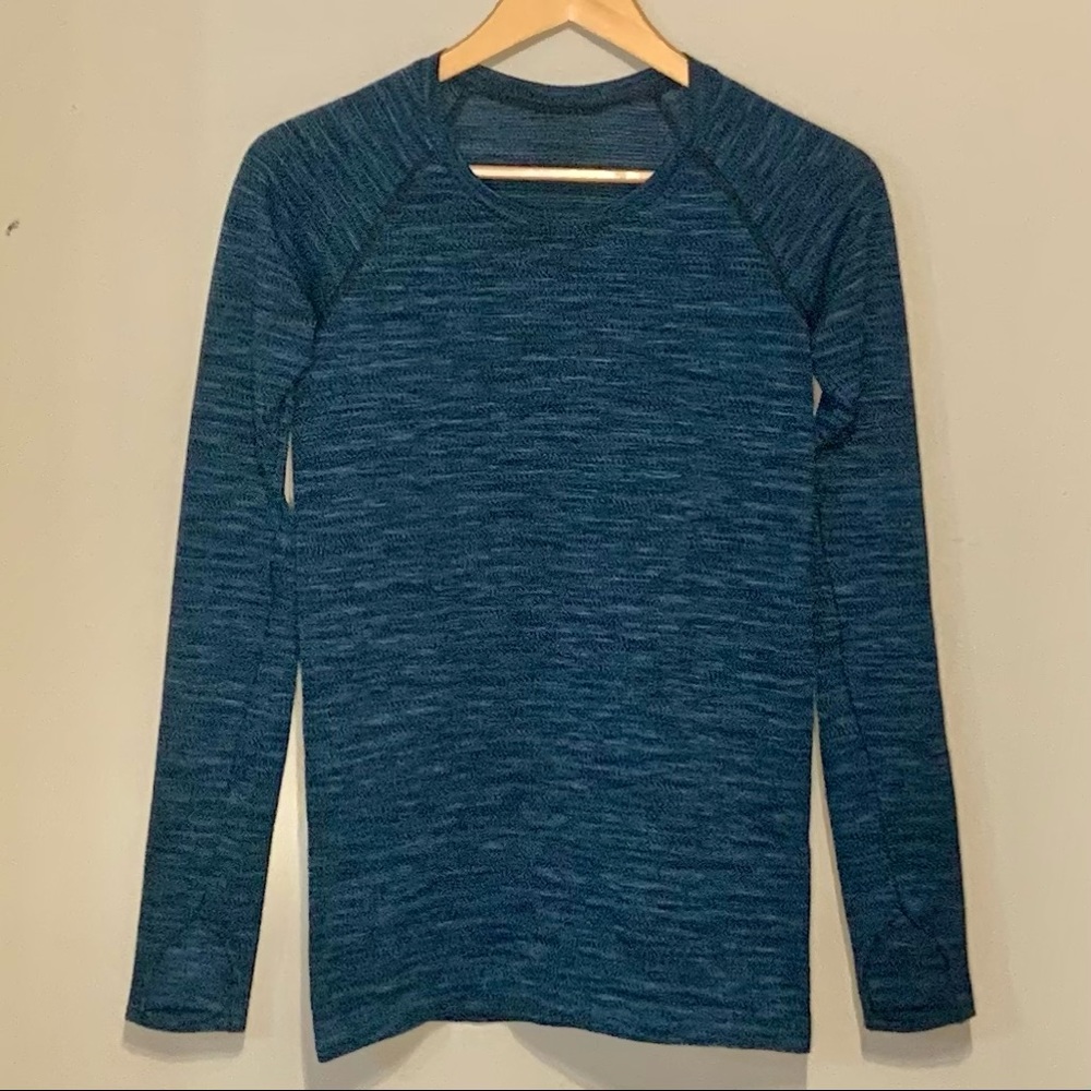 lululemon athletica Long Sleeve Tee - Blue
